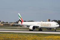 A6-ENE @ LMML - B777 A6-ENE Emirates Airlines - by Raymond Zammit