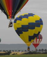 G-CDEU @ LFJY - Lorraine Mondial Balloon Meet 2009 at Chambley Airfield LFJY - by Keith Sowter