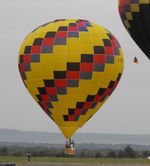 G-BZGV @ LFJY - Lorraine Mondial Balloon Meet 2009 at Chambley Airfield LFJY - by Keith Sowter