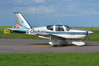 G-GBHB @ EGSH - Departing from Norwich. - by Graham Reeve