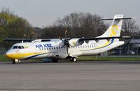 OY-YBU @ EDLN - Nordic Aviation Capital ATR72 returned from lease to Air KBZ in Birma. - by FerryPNL