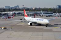 TC-JNL @ EDDL - Turkish A333 pushed back for departure to IST. - by FerryPNL