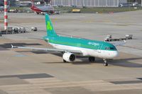 EI-DEE @ EDDL - Aer Lingus A320 taxying for departure to DUB - by FerryPNL