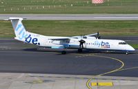 G-JECH @ EDDL - FlyBe DHC8 taxying for departure. - by FerryPNL