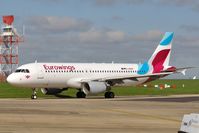 D-ABZK @ EGSH - Leaving Norwich following re-spray to Eurowings. - by keithnewsome