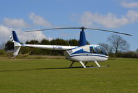 G-TIMC @ EGHP - Robinson R44 Raven II at Popham. - by moxy