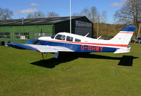 G-BHWY @ EGHP - Piper PA-28R-200-2 Cherokee Arrow II at Popham. - by moxy