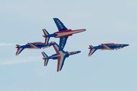 E45 @ LFMI - Dassault-Dornier Alpha Jet E (F-TETF), Athos 06 of Patrouille de France 2016, Istres-Le Tubé Air Base 125 (LFMI-QIE) Open day 2016 - by Yves-Q