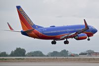 N7721E @ KBOI - Landing RWY 10L. - by Gerald Howard