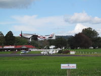 ZK-TAF @ NZAR - landing at ardmore - by magnaman