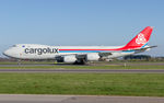 LX-VCK @ ELLX - taxiing to the cargo centre - by Friedrich Becker