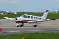 G-BMIW @ EGSH - Just landed at Norwich. - by Graham Reeve