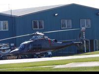 G-HCOM @ EGBK - Parked outside Sloane Helicopters, Sywell. - by Luke Smith-Whelan