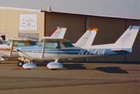 N714VA @ O88 - Old Rio Vista Airport California. Early 1980's? - by Clayton Eddy