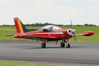 ST-36 @ LFOA - Belgian Red Devil Team SIAI-Marchetti SF-260M, Taxiing to parking area, Avord Air Base 702 (LFOA) Open day 2016 - by Yves-Q