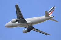 F-GRHF @ LFPG - Airbus A319-111, Take off Rwy 27L, Roissy Charles De Gaulle Airport (LFPG-CDG) - by Yves-Q