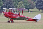 G-ACDA @ X1WP - De Havilland DH-82A Tiger Moth II at The De Havilland Moth Club's 28th International Moth Rally at Woburn Abbey. August 18th 2013. - by Malcolm Clarke