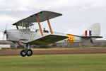 G-ANON @ EGBR - De Havilland DH-82A Tiger Moth at Breighton Airfield's Helicopter Fly-In. September 12th 2010. - by Malcolm Clarke