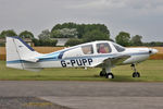 G-PUPP @ EGBR - Beagle B-121 Pup Series 2 (Pup 150) at Breighton Airfield's Summer Madness Fly-In. August 5th 2012. - by Malcolm Clarke