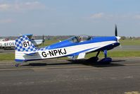 G-NPKJ @ EGBO - Visiting Aircraft. Carries number 61 on tail. - by Paul Massey