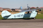 G-AEVS @ EGBR - Aeronca 100 at Breighton Airfield's Hibernation Fly-In. October 7th 2012. - by Malcolm Clarke