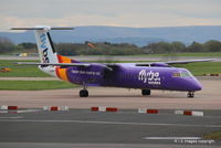 G-PRPF @ EGCC - G-PRPF DHC-8 Q 400 of Flybe seen at Manchester Airport. - by Robbo s