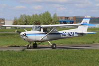 OO-NZA @ EBKT - Taxiing to rwy 06. - by Raymond De Clercq