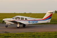 G-GEHP @ EGSH - Late evening arrival. - by keithnewsome