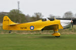 G-AKAT @ EGBR - Miles M14A Hawk Trainer 3 at Breighton Airfield's All Comers Spring Fly-In. March 27th 2011. - by Malcolm Clarke