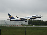 EI-FZG @ EBBR - brand new boeing 737 from ryanair taking of runway 07R - by fink123
