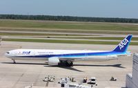 JA780A @ KIAH - Boeing 777-300ER - by Mark Pasqualino