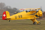 G-AXMT @ EGBR - Doflug Bu-133C Jungmeister at Breighton Airfield's Spring Fly-In. April 7th 2013. - by Malcolm Clarke
