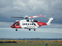 G-MCGK @ EGCK - Taking off from Caernarfon on a training mission April 13th 2017. - by Ian Greenwood