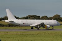 EC-LRG @ LFRB - Airbus A320-214, Taxiing to boarding ramp, Brest-Bretagne airport (LFRB-BES) - by Yves-Q
