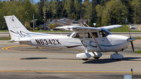 N6342X @ KPAE - Arriving at KPAE - by Woodys Aeroimages