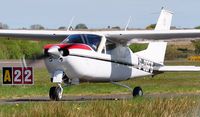 G-OSFS @ EGFH - Visiting Reims/Cessna F177RG Cardinal. - by Roger Winser