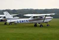 G-BMCN @ EGKR - Reims Cessna F152 at Redhill. Ex D-ELDM - by moxy