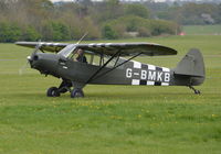 G-BMKB @ EGKR - Piper L-21B Super Cub at Redhill. Ex OO-DKB - by moxy