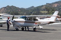 N94001 @ SZP - 1974 Cessna T210L TURBO CENTURION, Continental TSIO-520-R 310 Hp - by Doug Robertson