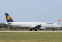 D-AISV @ LMML - A321 D-AISV Lufthansa - by Raymond Zammit