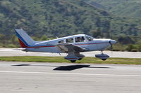 N2249T @ SZP - 1979 Piper PA-28-181 ARCHER II, Lycoming O&VO-360 180 Hp, takeoff climb Rwy 22 - by Doug Robertson