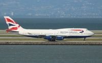 G-CIVV @ KSFO - Boeing 747-400