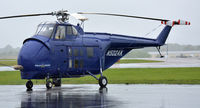 N502AK @ KDAN - 1997 Sikorsky S-55 grounded due to weather in Danville Va. - by Richard T Davis