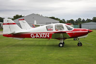 G-AXDV @ EGNG - Beagle B-121 Pup Series 1 at Bagby Airfield. August 30th 2009. - by Malcolm Clarke