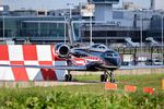 N96UA @ EGCC - parked up on the FBO ramp - by andysantini