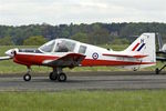G-CBEF @ EGBO - At Wolverhampton Halfpenny Green Airport - by Terry Fletcher