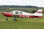 G-AZEW @ EGBO - At Wolverhampton Halfpenny Green Airport - by Terry Fletcher