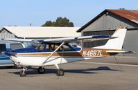 N4667L @ SZP - 1966 Cessna 172G SKYHAWK, Continental O-300 145 Hp 6 cylinder - by Doug Robertson