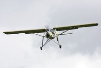 G-STCH @ X1WP - Fieseler Fi-156A-1 Storch at The De Havilland Moth Club's 28th International Moth Rally at Woburn Abbey. August 18th 2013. - by Malcolm Clarke