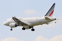 F-GUGB @ LFPG - Airbus A318-111, On final rwy 26L, Paris-Roissy Charles De Gaulle airport (LFPG-CDG) - by Yves-Q